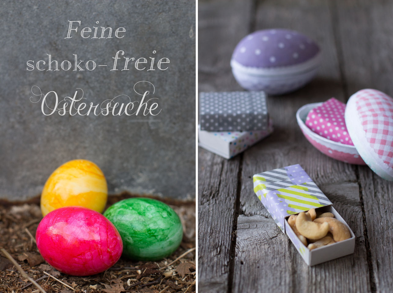 Schokofreie Ostersuche