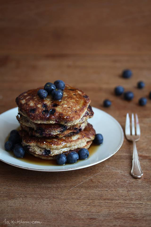 Drei Kochlöffel und eine Amaranth Party, Teil 1 mit Burger, Pancakes ...