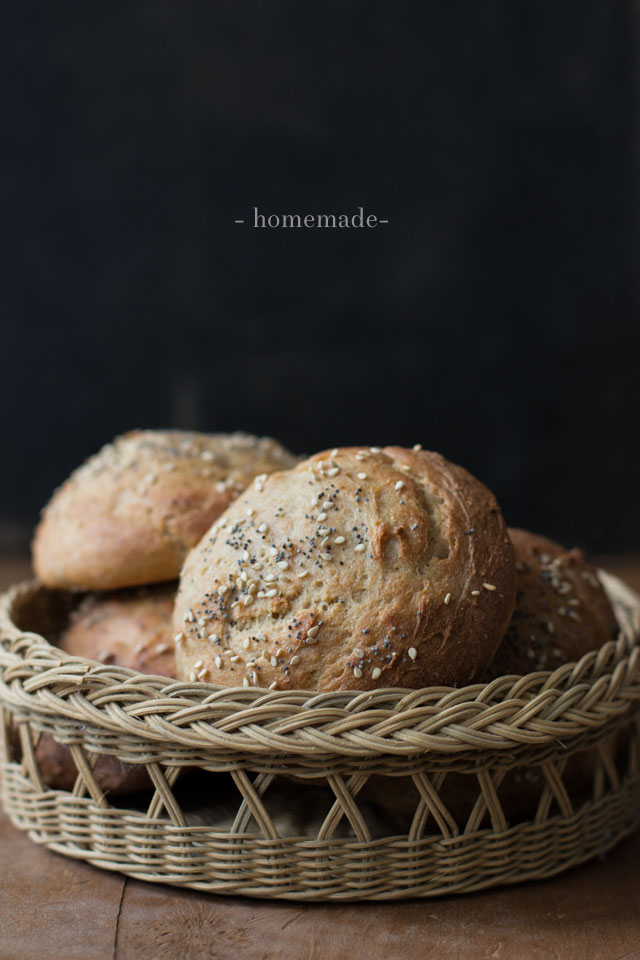 30 Minuten Vollkornbrötchen (weich & fluffig)