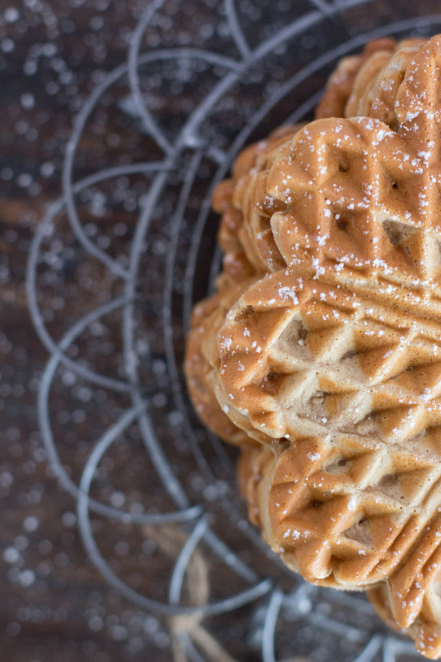 Einfach wunderbare, gesunde Waffeln