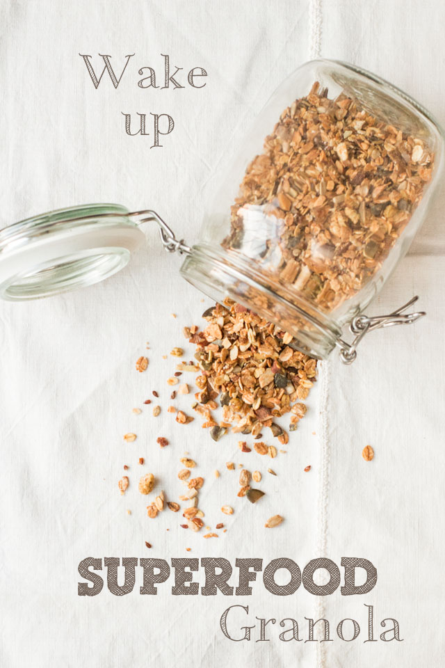 Wake Up Superfood Granola - Rezept und Infos zu Nährstoffen und Wirung von Carrots for Claire