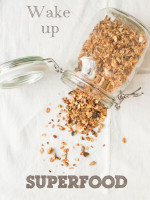 Wake Up Superfood Granola (Knuspermüsli mit Romantikfaktor)