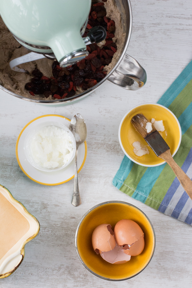 Gesunder Quarkstollen, mit Superfoods und ohne Zucker - Carrots for Claire