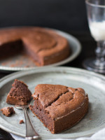 Fantastischer Schokokuchen (ballaststoffreich, fettarm, natürlich gesüßt)