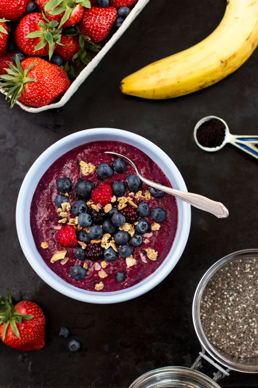 Rezept mit Superfoods Chia Baobab und Acai