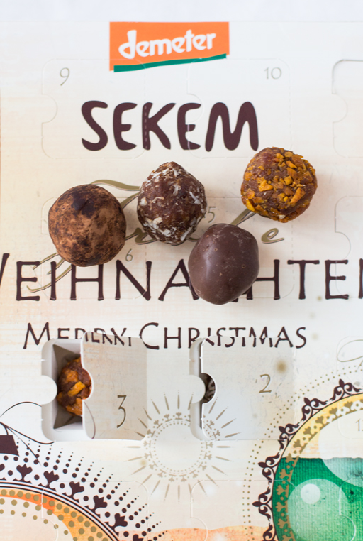 Sekem Dattelkonfekt Adventskalender