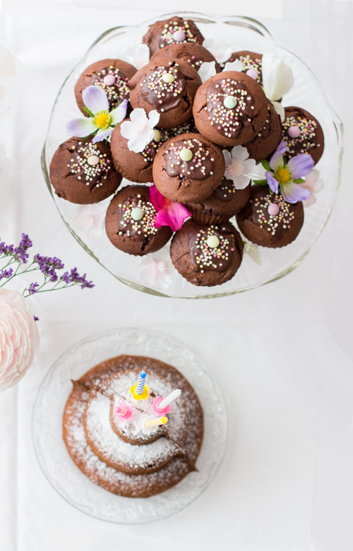 Gesunde Schokomuffins für Kinder