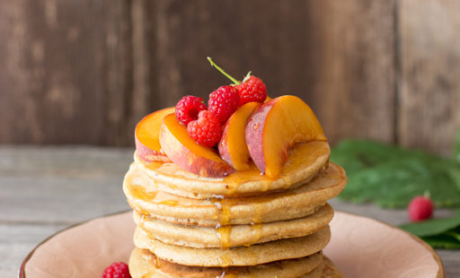 Über doppeltes Glück (Mamaglück und Buchglück!) und gesunde Pancakes
